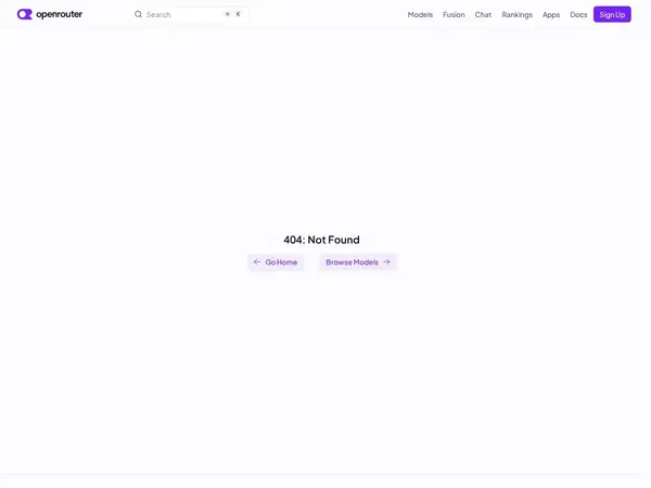 OpenRouter features screenshot